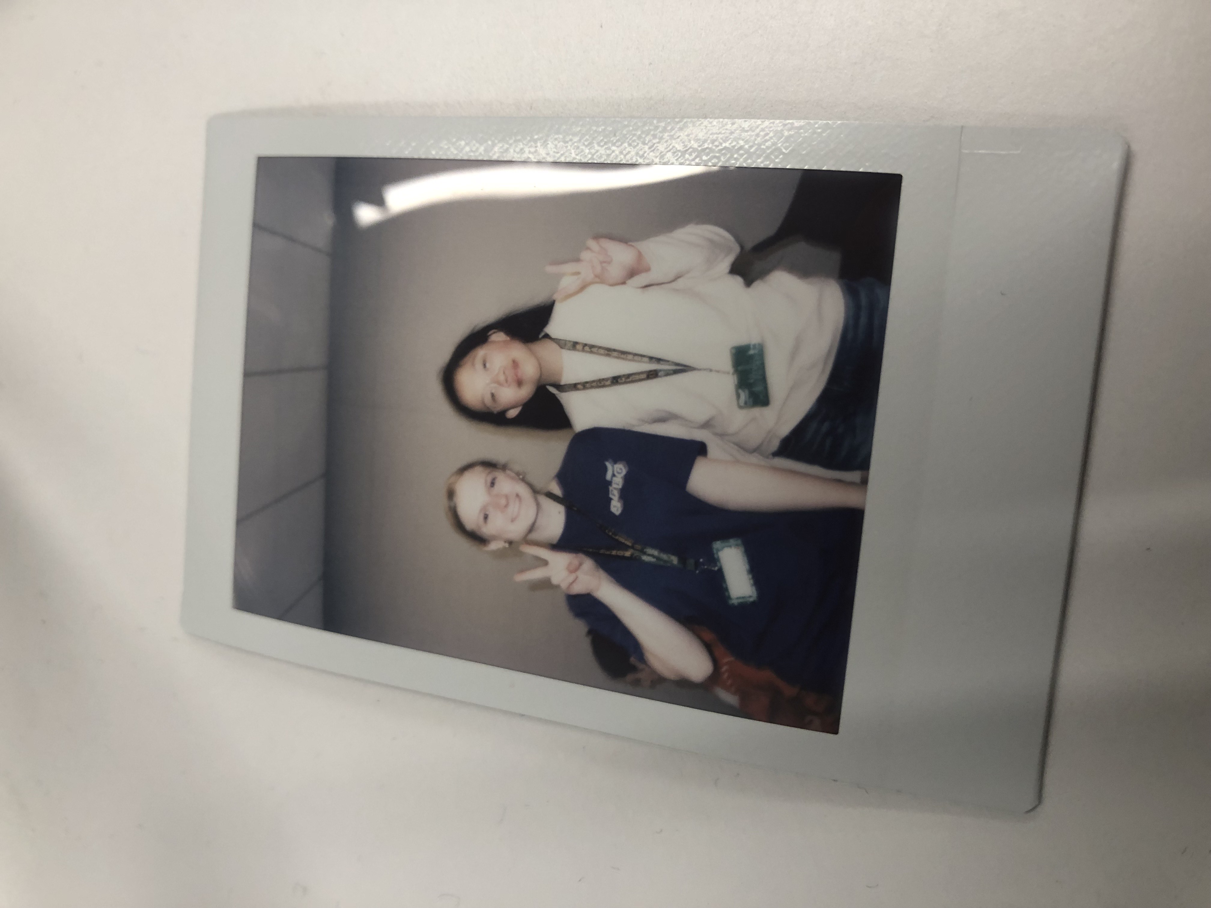 left to right: chloe, me